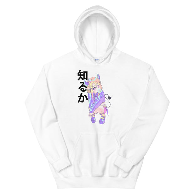 Pastel Demon Pull Over Hoodie